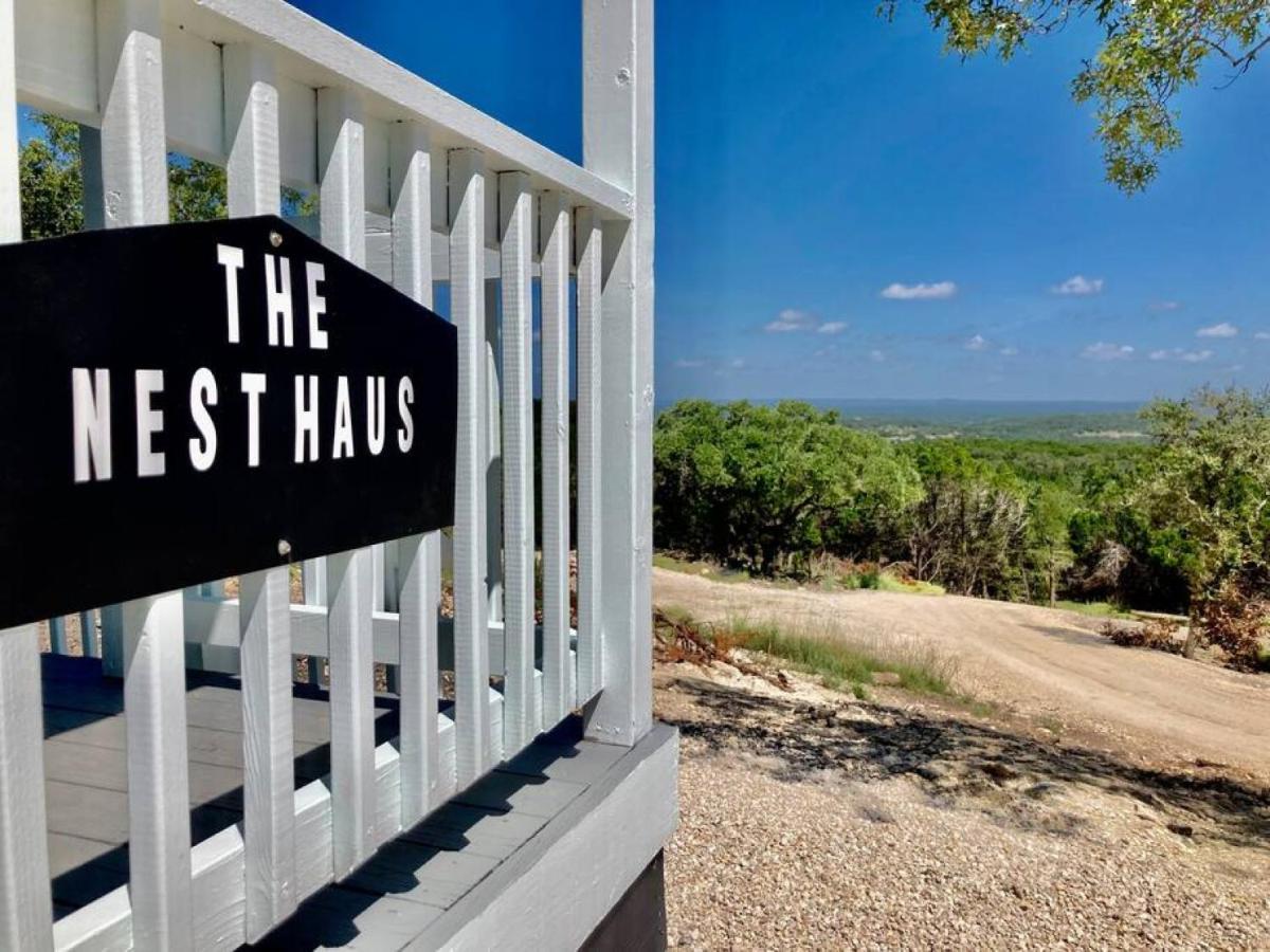 Nest - Texas Tiny House With A Big View Villa Spring Branch Екстериор снимка